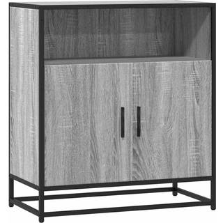 skab 68x35x76 cm konstrueret træ grå sonoma-eg