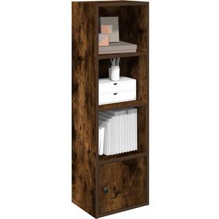 Bogreol 31X24X Konstrueret Træ Antikt Træ - Røget eg / 102 cm