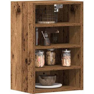 hængeskab "Riga" gammelt træ 40x29,5x60 cm konstrueret træ