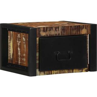 Sengeskab 40X35X25 Cm - 1 / Massivt genanvendt træ