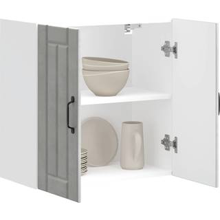 køkkenvægskab Lucca beton grå konstrueret træ