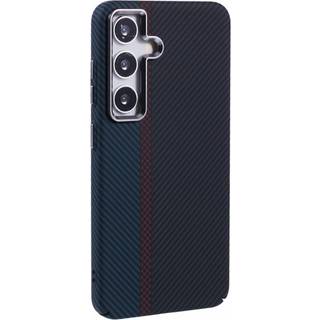 Samsung Galaxy S24 - EIDERWOOD Mønstret Carbon Cover - MagSafe Kompatibel - Dark Colored Pattern