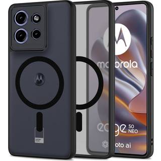 Motorola Edge 50 Neo Tech-Protect Magmat Cover - MagSafe Kompatibel - Mat Sort