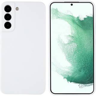 Samsung Galaxy S22+ (Plus) - EIDERWOOD Fleksibelt Plastik Wavy Bagside Cover m. Glimmer - Gennemsigtig / Hvid