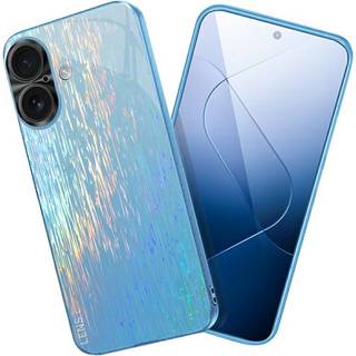 iPhone 16 - EIDERWOOD Reflekterende Hårdt Plastik Cover - Blå