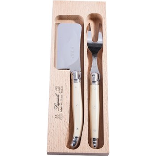 Laguiole ivory ostesæt 2 dele