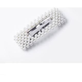 SOHO Mila Pearl white hårspænde med hvide perler - No 6333