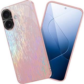 iPhone 16 - EIDERWOOD Reflekterende Hårdt Plastik Cover - Lyserød