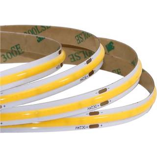 12W/m COB-LED strip - 5m, IP20, 480 LED pr. meter, 24V, COB LED, RA95 - Dæmpbar : Dæmpbar, Kulør : Neutral