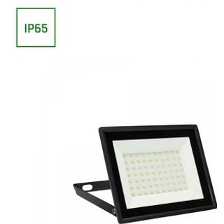 Noctis Lux projektør 50W - Varm hvid, 230V, IP65, 180x140x27mm, Sort - Kulør : Varm