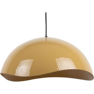 Leitmotiv Pendant Waved loftlampe Ø50cm gul