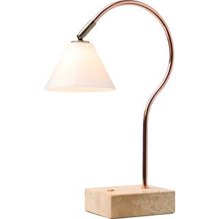 Halo Design Question Transportabel Lampe Kobber/Antik Messing/Opal