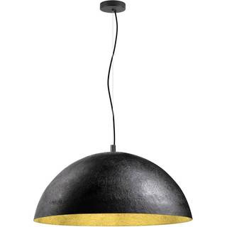 SLV hængelampe Forchini, 70 cm sort/guldfarvet plast