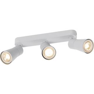 SLV loftlampe Puri 2.0 Cone, grå, længde 26 cm, 3 lyskilder, 2 lyskilder, 2