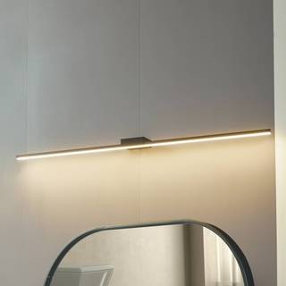 Lucande - Kivana LED Væglampe L120 IP44 Sort