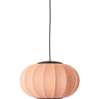 Knit-Wit 45 LED Oval Pendel Coral - Made By Hand