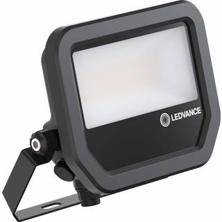Ledvance LED Projektør Aluminium Sort 17W 2200lm 100D - 830 Varm Hvid | IP66 - Symmetrisk