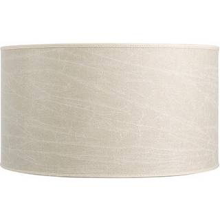 Artwood, Lampeskærm Cylinder Large Leather Cream Artwood