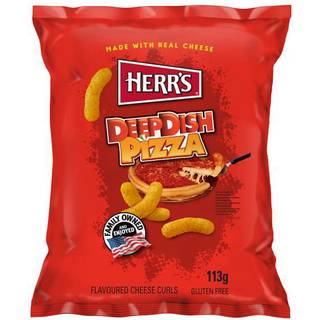 Herrs Pizza Cheese Curls Chips