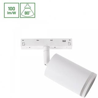 System Shift Basic - Spot S Ring Lampe Retning, 55x100x160mm, 7W, 4000K, Hvid - Dæmpbar : Ikke dæmpbar, Kulør : Neutral