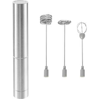 Mælkeskummer med tre lag piskeris til kaffe, latte og varm chokolade