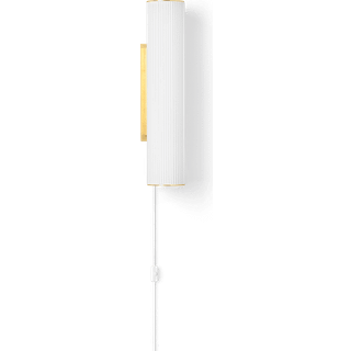 Ferm Living Vuelta væglampe 40 cm Hvid/Messing