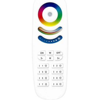 Gledopto RGB+CCT touch fjernbetjening - 8 zoner, batteri