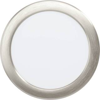 EGLO ALANGE indbygningsspot Ø166 mm, 3000K, børstet stål