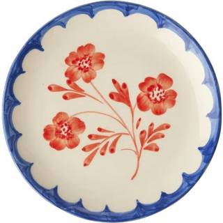 Rice Kagefad 15 Cm Vintage Flower - Asietter Keramik Blå - CECPL-HPVIFL