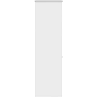 Bruserullegardin Stofbredde 76 Cm Hvid - med kassette / 70 x 240 cm