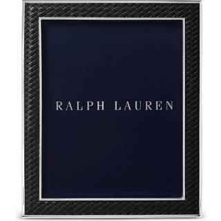 Ralph Lauren Home Brockton Ramme 20,32x25,4 Cm - Rammer Læder Sort - 682857358002
