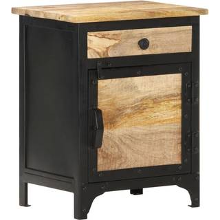 sengebord 40x30x50 cm massivt mangotræ