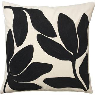 Broste Copenhagen Herbert pudebetræk 50x50 cm Black-natural