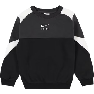 Nike Air-sweatshirt med rund hals til større børn - sort - XL