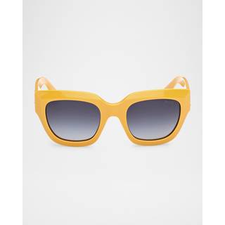Emilio Pucci Kvinde EP0215 39W Solbriller Acetat Sommerfugl Normal