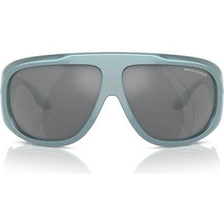 Armani Exchange AX4143SU 83526G 67 Solbriller Mænd Blue - Metalized Light Blue - 67mm