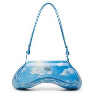 Shoulder bag - Light blue - --