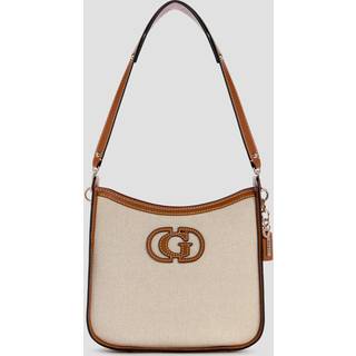 Guess Sebina Skuldertaske beige/brun