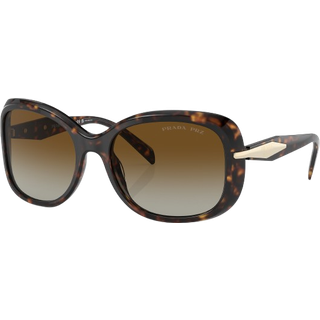 Prada PR 04ZS Polarized 2AU6E1 57 Solbriller Kvinder Tortoiseshell - Tortoise - 57mm
