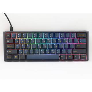 Ducky One 3 Pro Mini Nazca Line RGB Tastatur [MX2A Brown] - Sort
