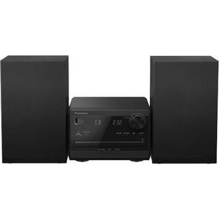 Panasonic SC-PM272EG micro stereoanlæg (CD,BT,FM/DAB+ radio) | Sort