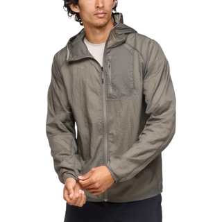 Jakke med hætte Hoka Skyflow Jacket 1141690-ohz Størrelse S