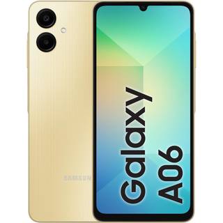 Samsung Galaxy A06 A065F DS (128 GB + 4 GB, Guld)