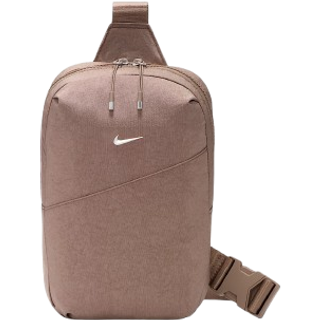 Taske Nike Aura Crossbody Bag (5L) Mink Brown/ Mink Brown/ Matte Silver 5 l - Matte Silver - 5 l