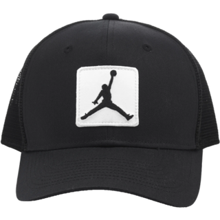 Hætte Jordan Rise Structured Hat Black/ White M/L - White - M/L