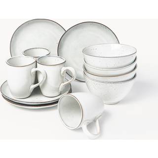 Broste Copenhagen Nordic Sand morgenmadssæt 12 dele