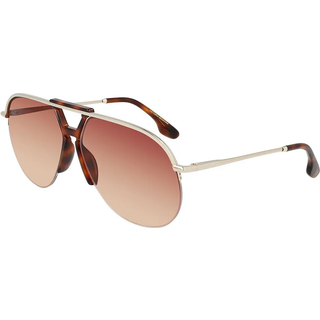 Victoria Beckham VB222S 711 65 Solbriller Kvinder Guld - Gold Tortoise - 65mm