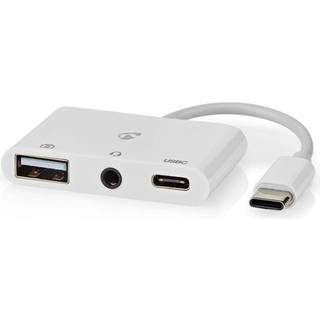USB-C multiport adapter (USB-C USB-A / USB-C / Jack) | PRIS-MATCH