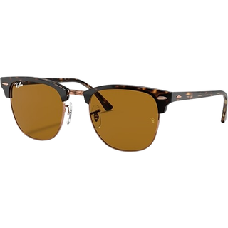 Ray - Ban Unisex RB3016 CLUBMASTER 130933 Solbriller Acetat Skildpadde Brun Firkantet Normal