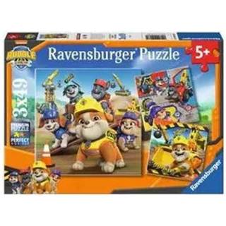Ravensburger Rubble & Crew Arbejdskøretøjer Puslespil 3x49 Brikker